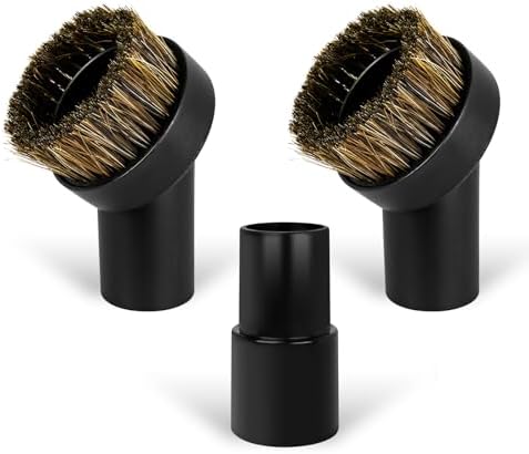 3PCS Horse Hair Brush Vacuum Attachment Set by Unknown