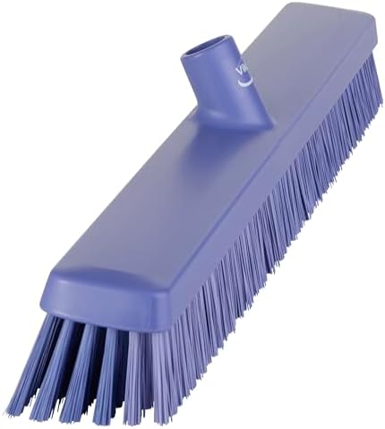 Vikan 31958 24" Heavy-Duty Push Broom, Soft/Stiff - Image 2