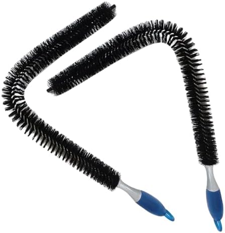 Car Engine Cleaning Brush with Long Handle, Flexible Hard Bristle Auto by Unknown