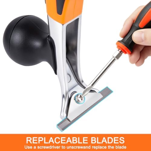 Premium Ergonomic Tungsten Carbide Scraper, 2-1/2" Paint Scraper Tool - Image 4