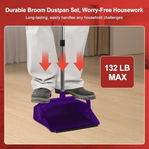 Broom and Dustpan Set for Home - Image 3