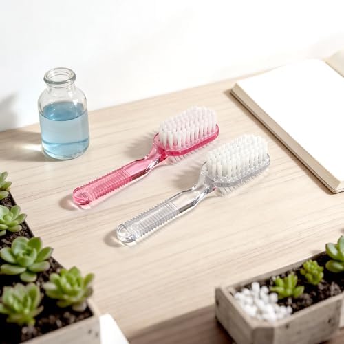 Dual-Sided Handle Grip Nail Cleaning Brush - Image 7