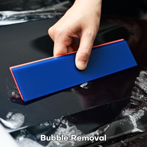 NEWISHTOOL 8-Inch Window Tint Squeegee Rubber Blade Without Handle, 2 Pack - Image 6