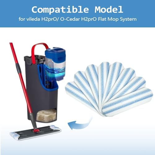 8 Pack Replacement Pads for O Cedar Flat Mop System - Image 5