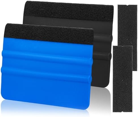 AMZDEPOT Squeegee for Vinyl, 4 Inch by AMZDEPOT