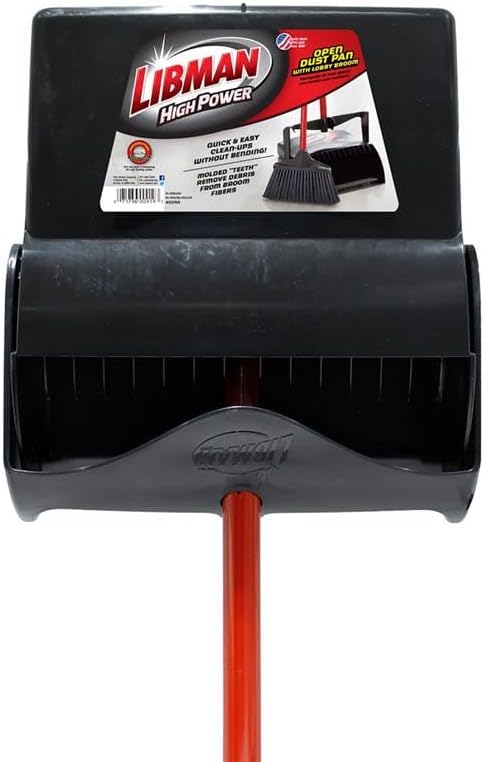 Libman 10 in. W Stiff Recycled Plastic Broom - Image 2