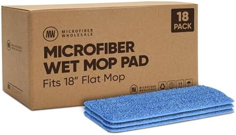 Microfiber Wholesale 18 inch Microfiber Mop Pads by MicrofiberWholesale