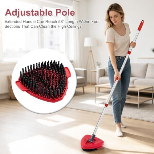 Scrub Brush Replacement Head and Mop Base - Image 5