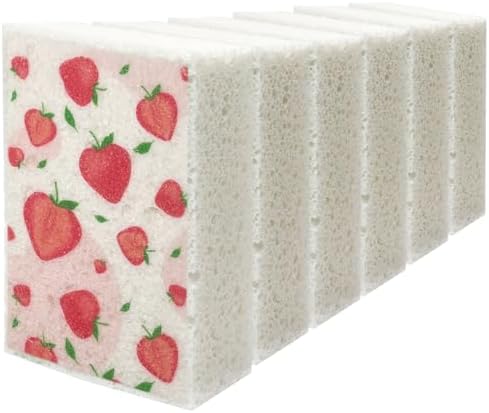 Scratch Scrub Sponge, 6 by Mainlyrunmakeupsuppliers