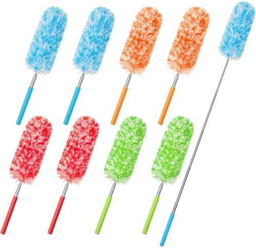 Tanlade 8 Pcs Microfiber Feather Dusters by Tanlade
