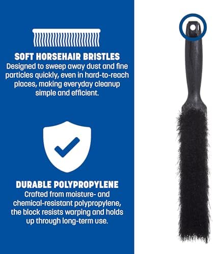 SPARTA Flo-Pac Counter Brush, Bench Brush, Dustpan Brush - Image 4
