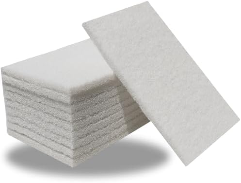 Tonmp 10 Pack 6" x 9" Superfine General Purpose Scuff Pads by Tonmp