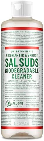 Dr. Bronner's Sal Suds Biodegradable Cleaner – All Purpose Pine Mop Detergent by DrBronners