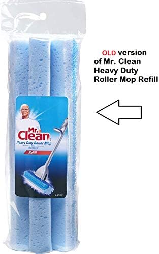 Mr. Clean Heavy Duty Roller Floor Mop Scrubber Sponge Refill Head - Image 4