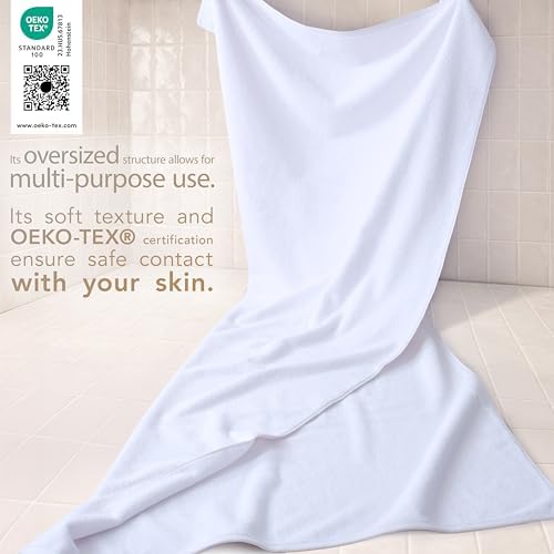 Cotton Paradise 100% Cotton Turkish Towel, Soft Absorbent Quick Dry, 40x80 - Image 3