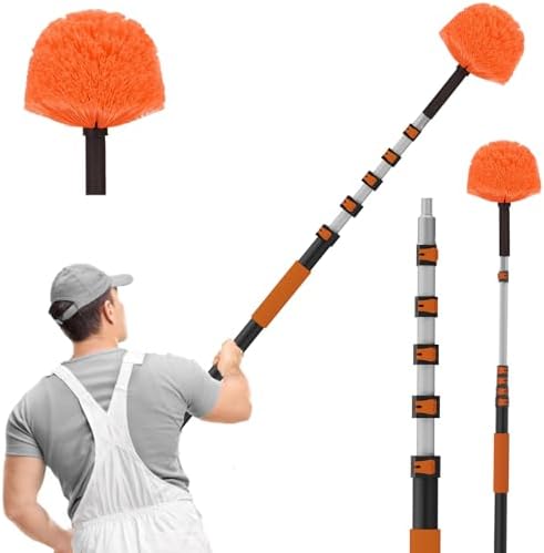 SISUPASSIE 30FT Reach Cobweb Duster by Focusonproduct