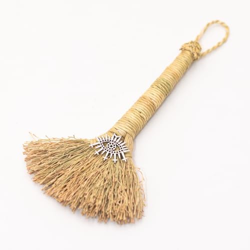 Handmade Mini Besom, All-Seeing Eye Witch Broom - Image 2