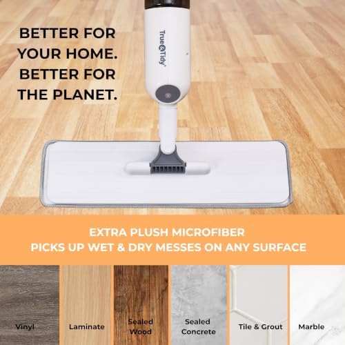 True & Tidy 4-in-1 Spray Mop Kit - Image 5