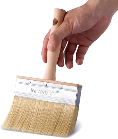Voomey 5in Limewash Paint & Deck Stain Brush Applicator by VOOMEY