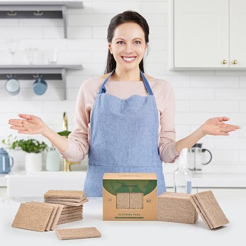 24 Pack Natural Scouring Pads - Image 7