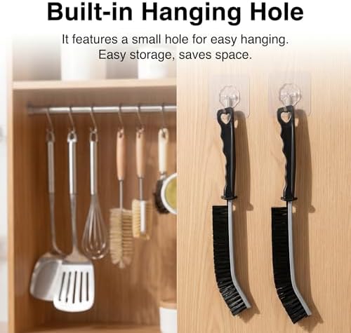 4 Pcs Multi-Purpose Hard Bristle Crevice Cleaning Brush Small Deep Gap Cleaning - Image 2