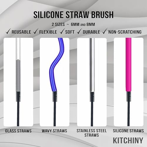 Kitchiny Silicone Bottle Brush 12.5 inch - Image 4