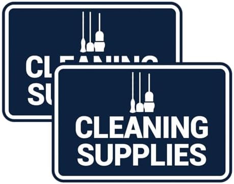 Signs ByLITA Classic Framed Cleaning Supplies Sign by SignsByLITA