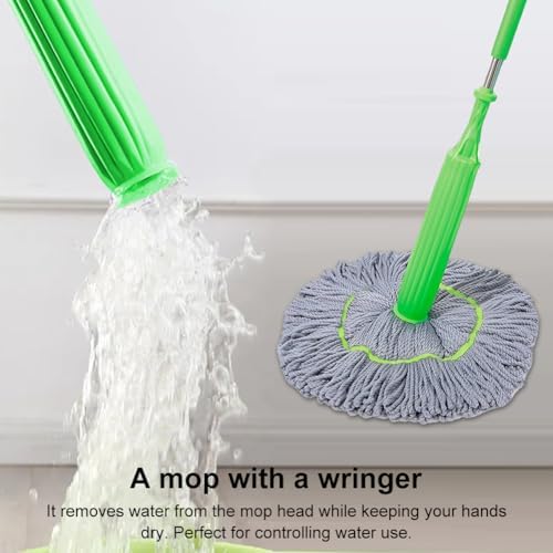 2 in 1 Dehydrated Mop, Self-Wringing Twist Mops - Image 3