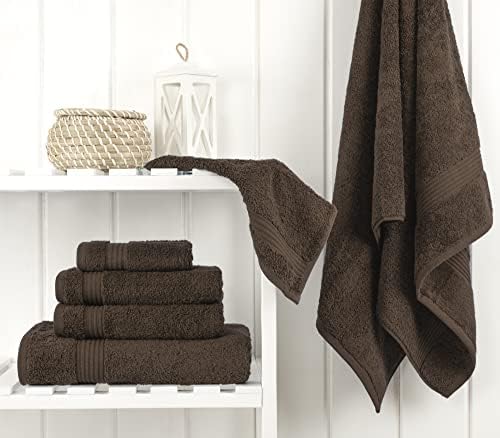 Cotton Paradise 100% Cotton Turkish Towel Set, Soft Absorbent Quick Dry - Image 3