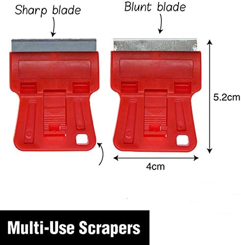 Plastic Razor Blade Scraper Hand Held Window Vinyl Tint Scraper - Image 4