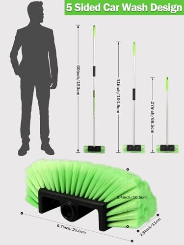 Jisejima Five-Sided Car Wash Brush - Image 5