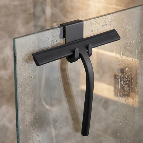Shower Squeegee for Glass Doors, Mirror Window Tile Scrubber Cleaner - Image 2