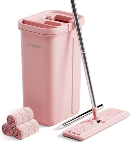 JOYMOOP Pink Mop and Bucket by JOYMOOP