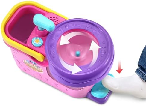 LeapFrog Clean Sweep Learning Caddy, Kids Mop and Broom Cleaning Toy Set - Image 3