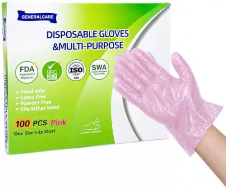 Disposable Plastic Gloves Food Handling Service Gloves Disposable by GENERALCARE