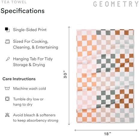 GEOMETRY Kitchen Tea Towels - Image 6