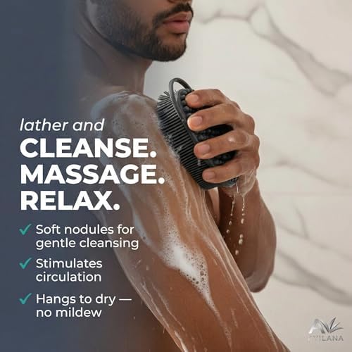 Avilana Premium Silicone Body Scrubber - Image 6