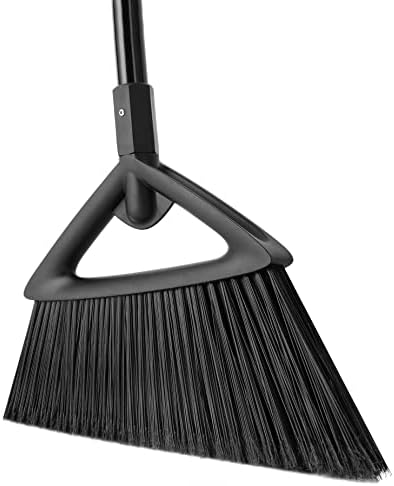 Eyliden Angle Broom with 57" Long Handle, Outdoor Indoor by Eyliden