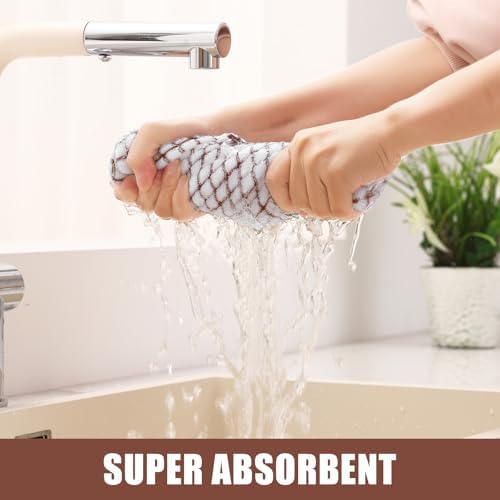 Mordimy Premium Cotton Kitchen Towels 16"x 25", 8 Pack - Image 4