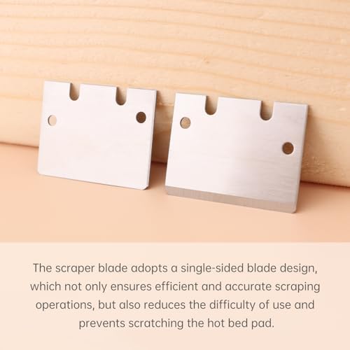 3Pcs Replacement Blades Fit for Bambu Lab Scraper, SK5 Steel Scraper Tip Blade - Image 3