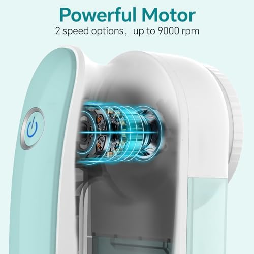 BEAUTURAL Fabric Shaver and Lint Remover, Portable Sweater Defuzzer - Image 4