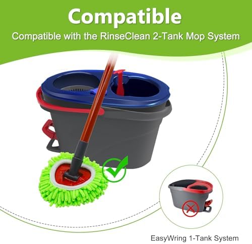 Mop Heads Replacements, Mop Replace Heads Compatible - Image 2