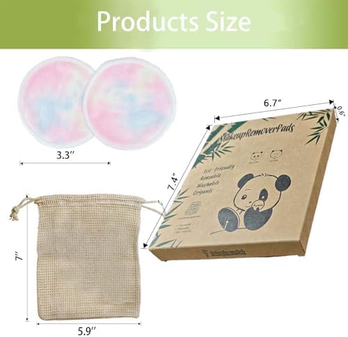 28 Pack Reusable Makeup Remover Face Pads - Image 5