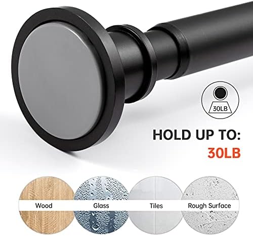 BRIOFOX Industrial Shower Curtain Rod - Image 4