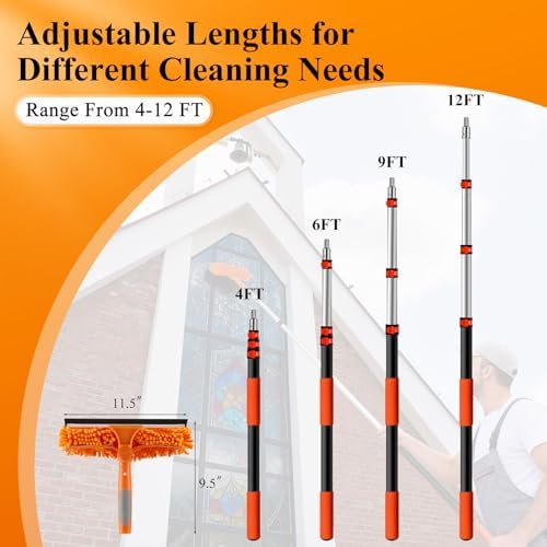 20ft High Reach Window Squeegee - Image 6