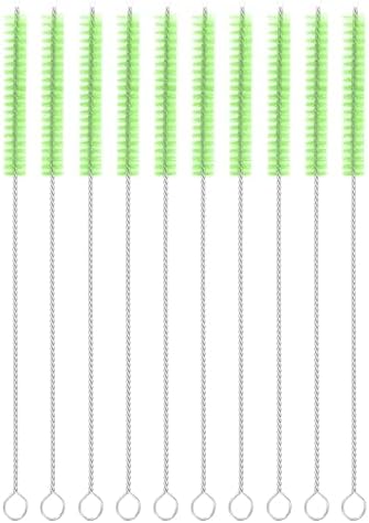 uxcell 10Pcs Drinking Straw Cleaning Brushes, Sippy Cup, Bottle and Tube by uxcell
