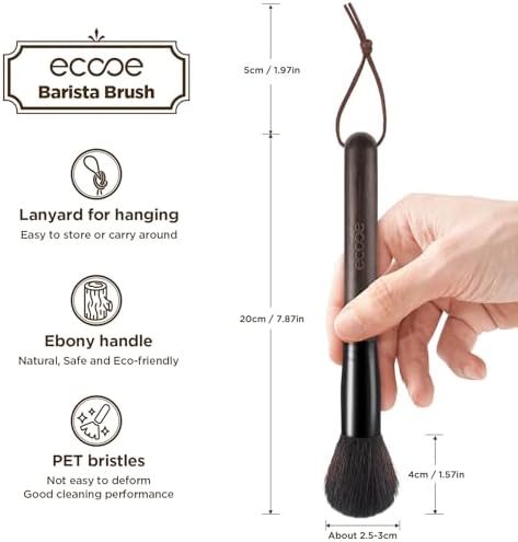 ecooe Coffee Grinder Cleaning Brush, Barista Brush Espresso Machine Accessories - Image 2