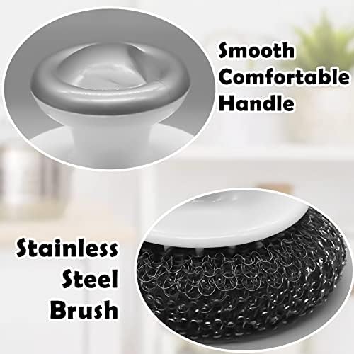 2Pcs Stainless Steel Wool Scrubber - Image 2