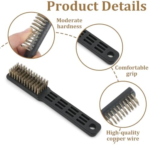 2 Pack Bowling Shoe Brushes Heavy Duty Shoe Scrubber Shoe Cleaning Brushes - Image 3