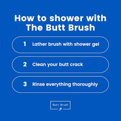 The Butt Brush - Dedicated Shower Brush - Easy Reach - Image 4